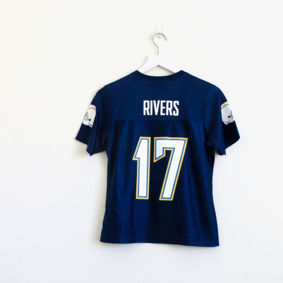 NEW! NFL Women's San Diego Chargers Philip Rivers #17 Football Jersey SZ Small - Picture 1 of 5